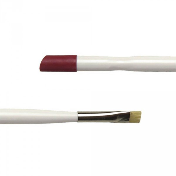 Bâtonnet plastique avec pointe rouge et petite brosse