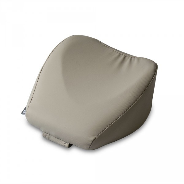Support de nuque Dentalax pour tables de traitement, macchiato (PU), avec fixation velcro
