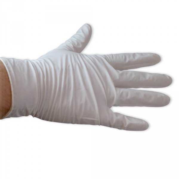 gants nitrile, sans poudre, taille S, 100 pièces