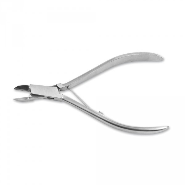 Pince à ongles de 13 cm, arrondie inox