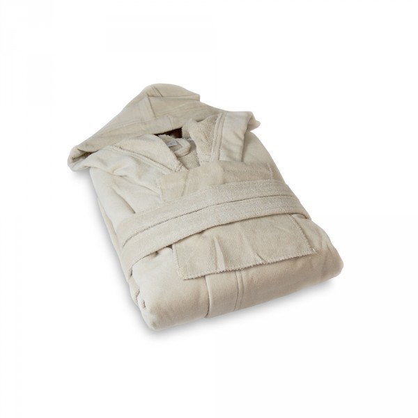 Peignoir pour dame, taille M, crème