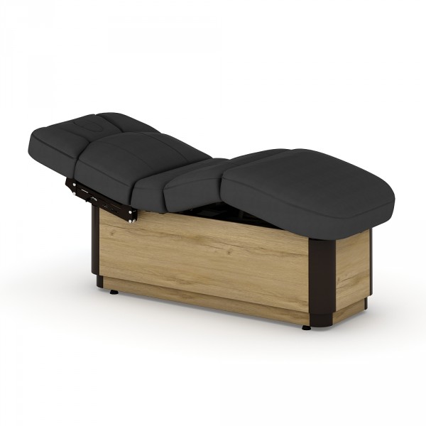 Gharieni MLW Soft Small, Thermo, Teak Naturel, PU Schwarz
