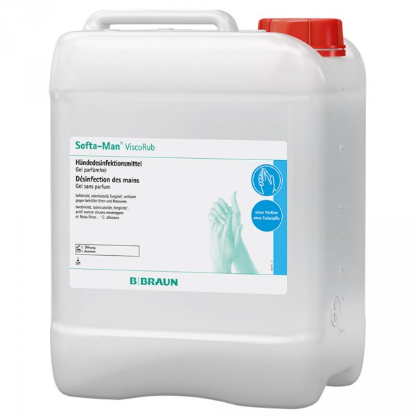 Softa Man ViscoRub brun pour la désinfection des mains 5l