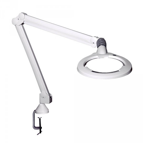 Lampe loupe LUXO CIRCUS LED, 3,5D blanche